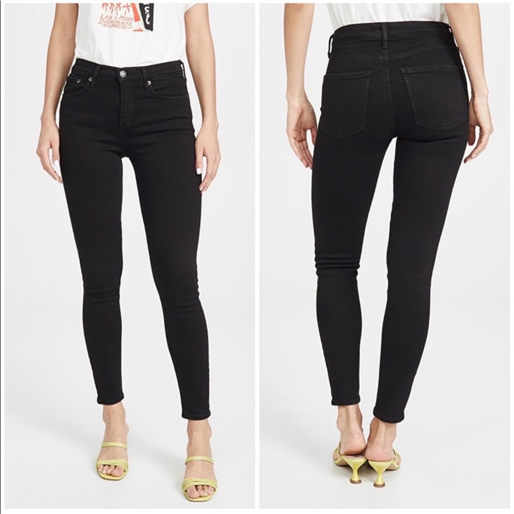 Agolde Sophie Mid Rise Skinny Ankle Jeans